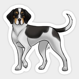 Dog - Treeing Walker Coonhound - Tan Point Sticker